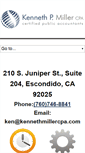 Mobile Screenshot of kennethmillercpa.com